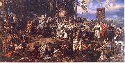Jan Matejko The Battle of Raclawice, a major battle of the Kosciuszko Uprising Sweden oil painting artist